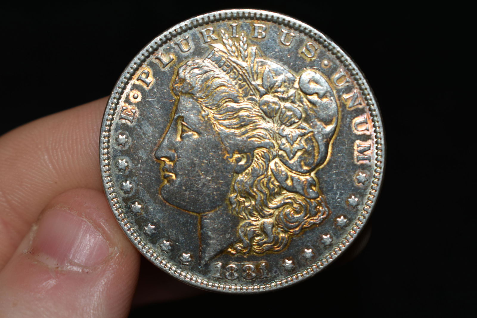 High grade 1881o Morgan silver dollar. Please use (1 of 2)