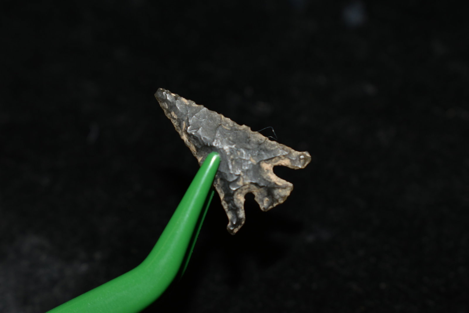 3/4" Columbia Plateau This collection contains: 3/4" Columbia Plateau This collection contains Wonderful examples of Columbia River Valley Arrowheads and Darts from the Fred Van Ronk Collection. The location of these artifacts range from the about 