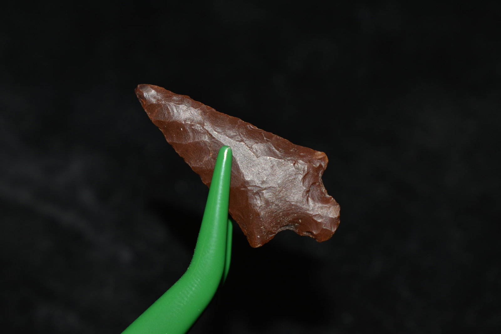1 3/16" Alkali This collection contains Wonderful: 1 3/16" Alkali This collection contains Wonderful examples of Columbia River Valley Arrowheads and Darts from the Fred Van Ronk Collection. The location of these artifacts range from the about Dalles,