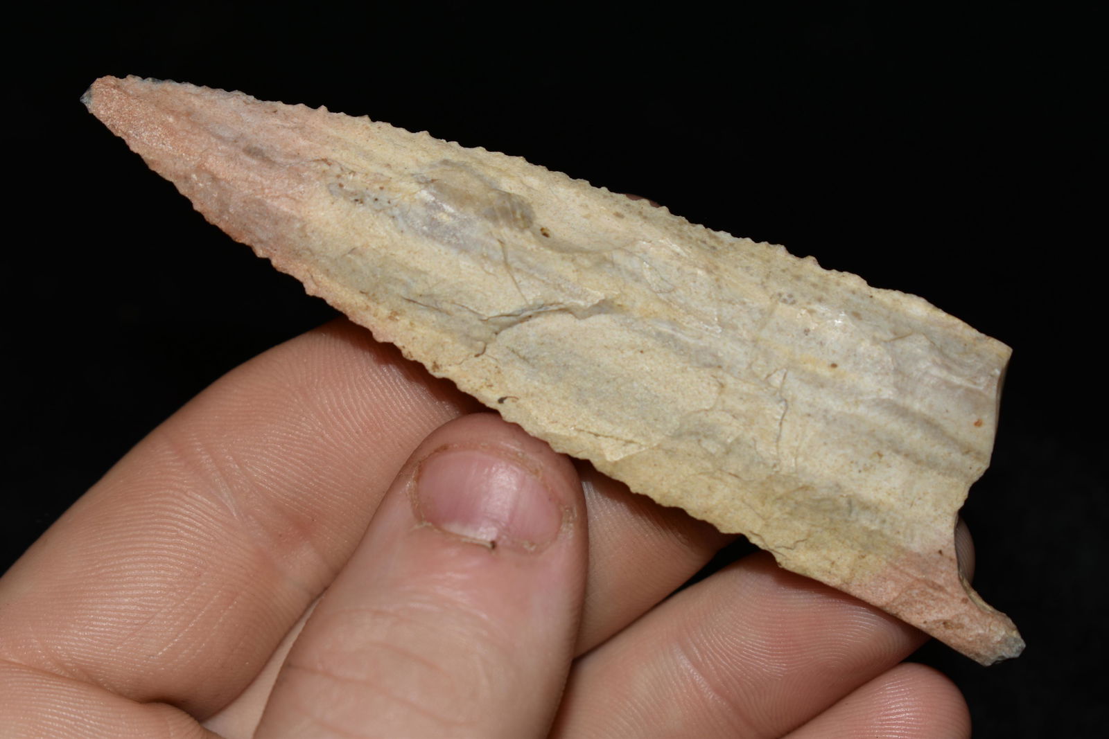 COLORFUL 3 1/2" DALTON FOUND BY LLOYD ROSE IN ST LOUIS (1 of 4)