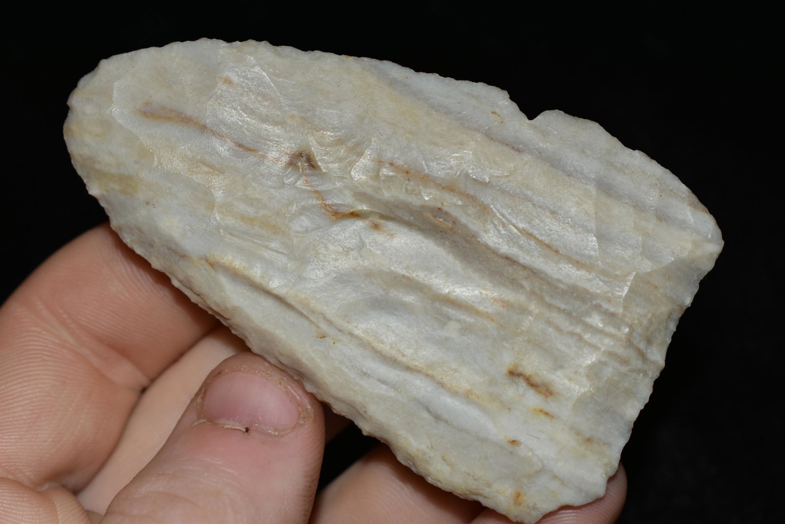 3" LONG STANFIELD BLADE MADE FROM A COLORFUL STRIPED (1 of 4)