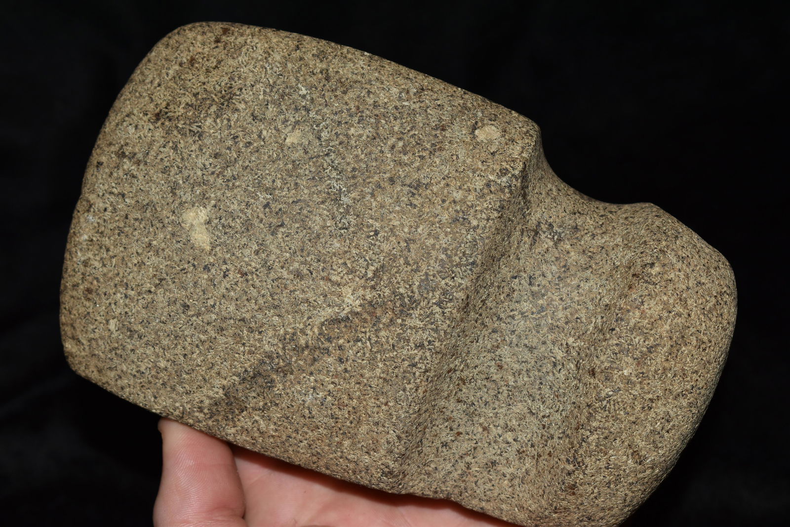 6 1/4" LONG 3/4 GROOVE AXE FOUND IN JERSEY COUNTY (1 of 6)