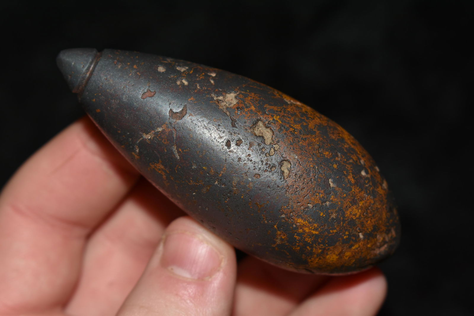3 1/8" LONG AMAZING HEMATITE PLUMMET  FOUND BY STANLY (1 of 7)