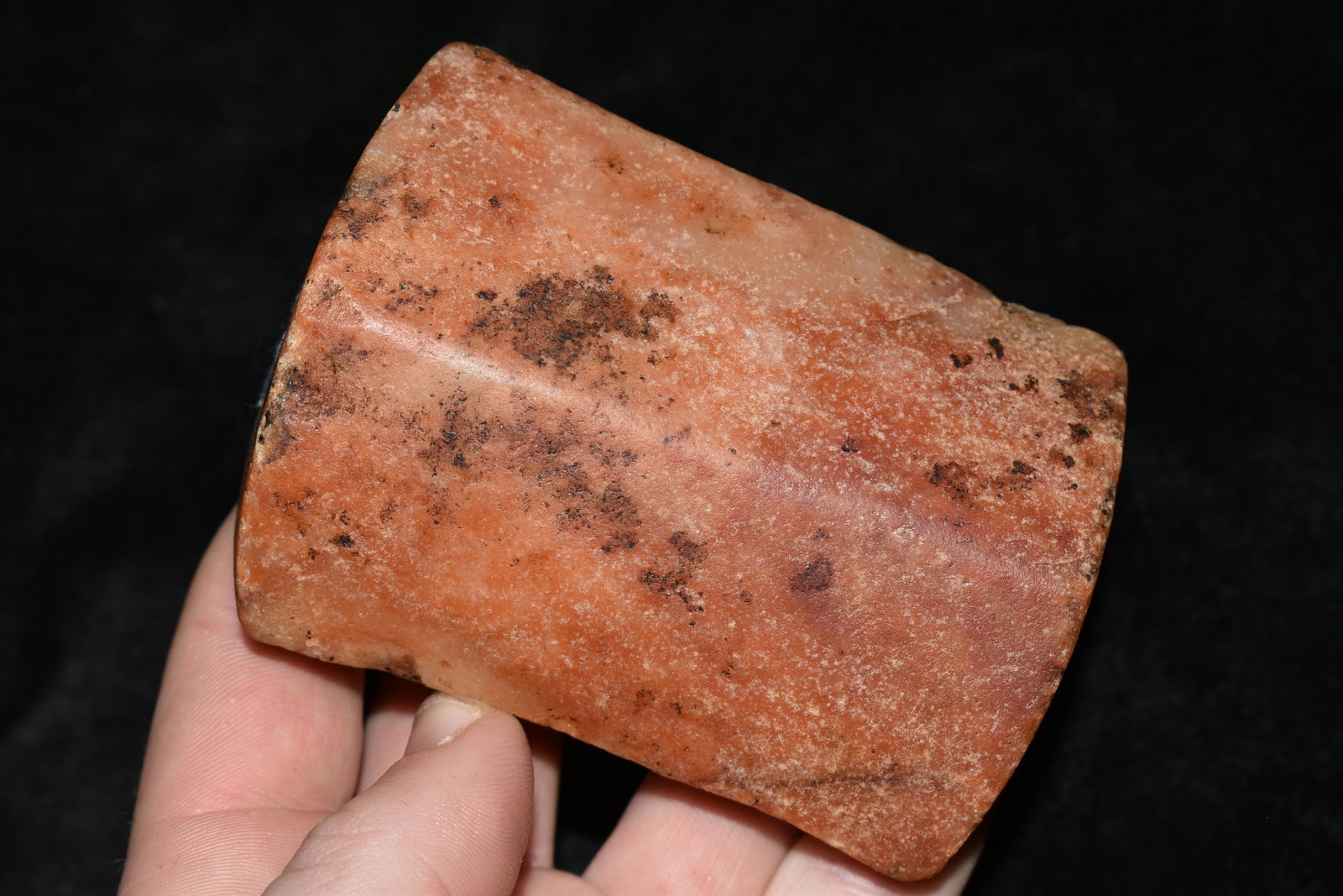 3 3/8" LONG QUARTZ HORGLASS BANNERSTONE PREFORM FOUND (1 of 7)