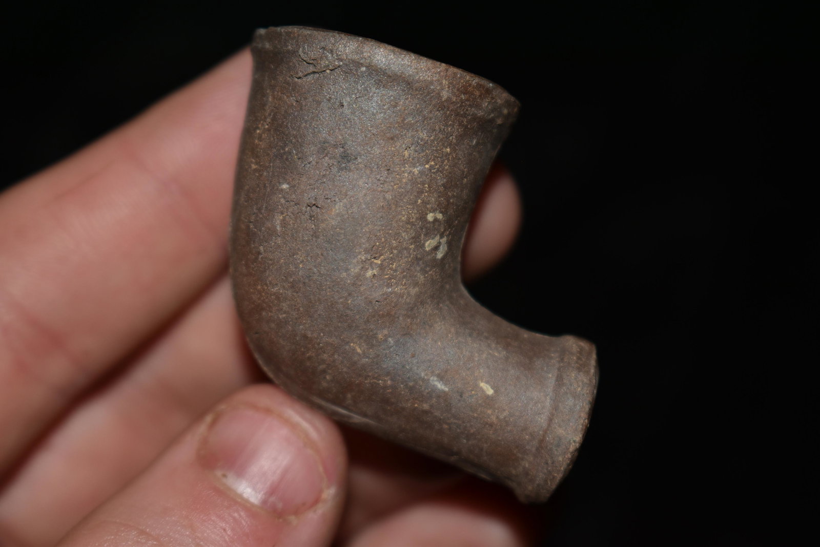 HISTORIC TRADE PIPE FOUND IN SOUTHERN OHIO, EARLY: HISTORIC TRADE PIPE FOUND IN SOUTHERN OHIO, EARLY TAVERN PIPE, NATIVE AMERICAN ARROWHEAD, INDIAN ARTIFACT