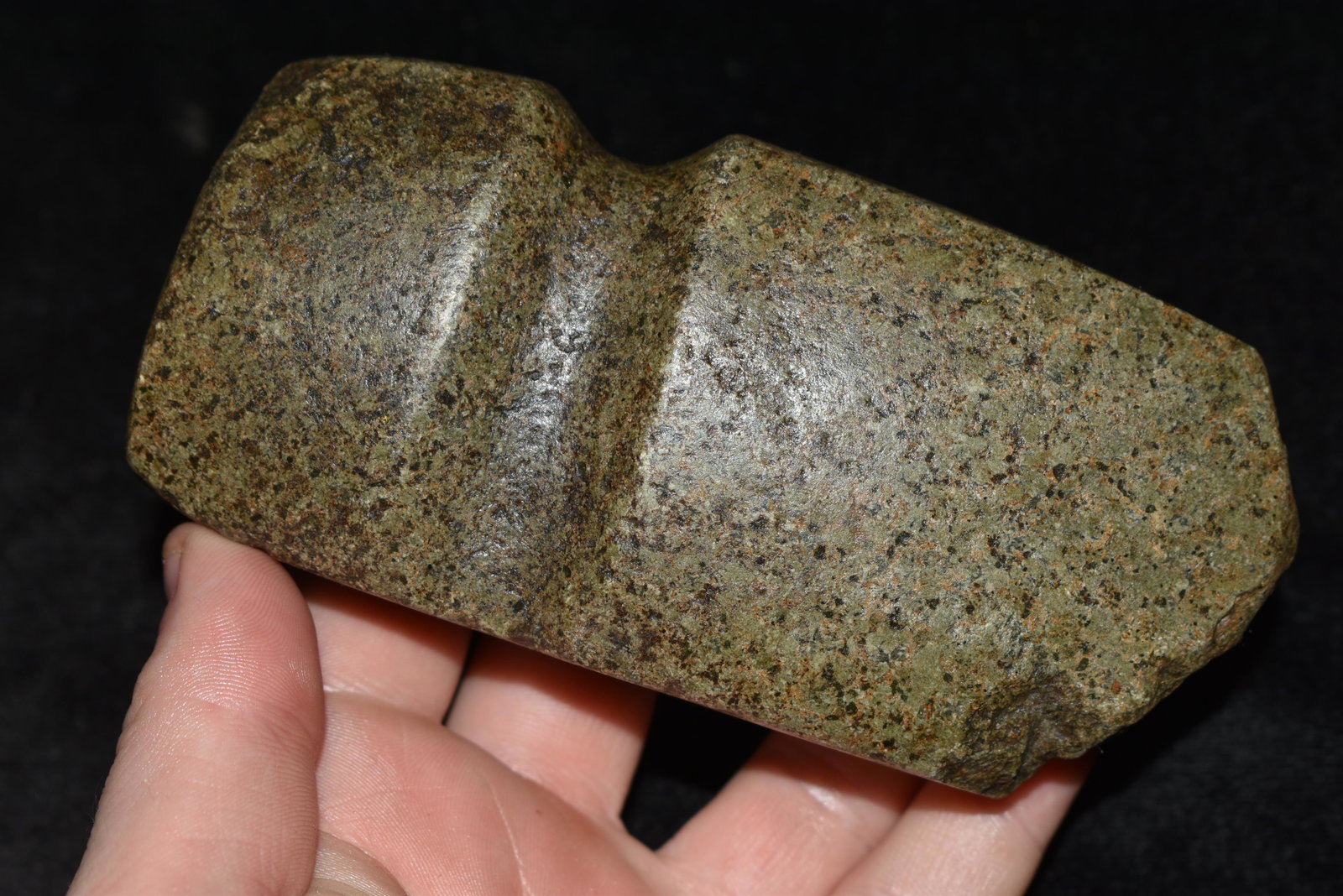 4 7/8" 3/4 Groove Nebo Axe, ex Sam Webster Collection,: 4 7/8" 3/4 Groove Nebo Axe, ex Sam Webster Collection, Pettis Co., Mo