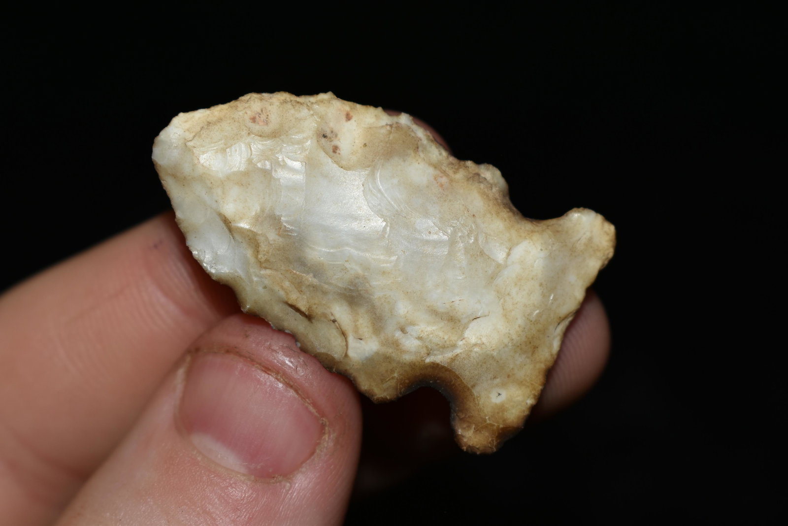 1 3/8" Matanzas Arrowhead ex Sam Webster Collection,: 1 3/8" Matanzas Arrowhead ex Sam Webster Collection, Pettis Co., Mo