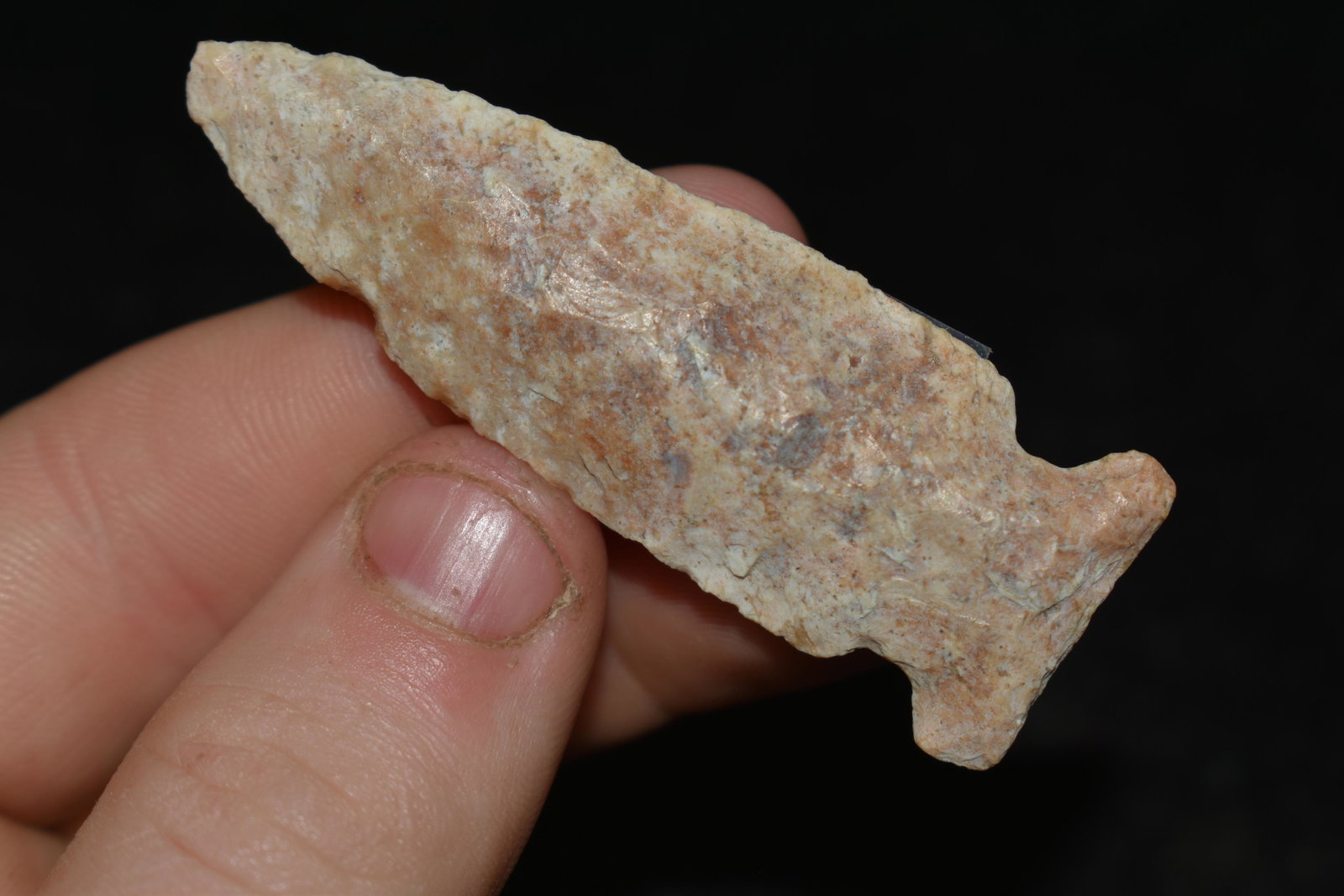 2 3/8" Matanza found in Lewis Co., Missouri Ex. Rick: 2 3/8" Matanza found in Lewis Co., Missouri Ex. Rick Anderson Authentic Native American Artifact