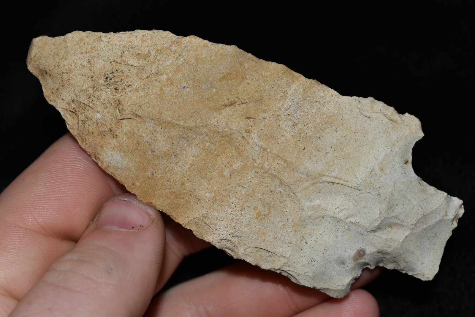 4" Etley Found by Dan Simmons in Lincoln Co., Missouri: 4" Etley Found by Dan Simmons in Lincoln Co., Missouri in the 90's Authentic Native American Artifact