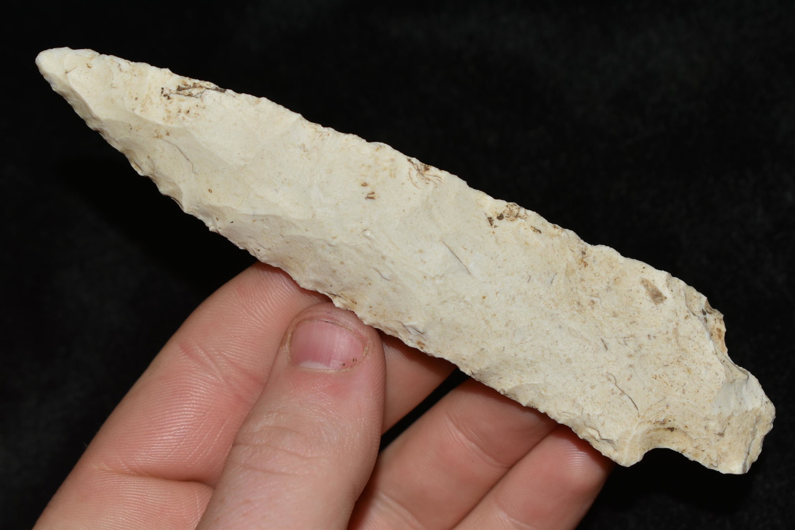 5" Etley Found by Dan Simmons in Lincoln Co., Missouri: 5" Etley Found by Dan Simmons in Lincoln Co., Missouri in the 90's Authentic Native American Artifact