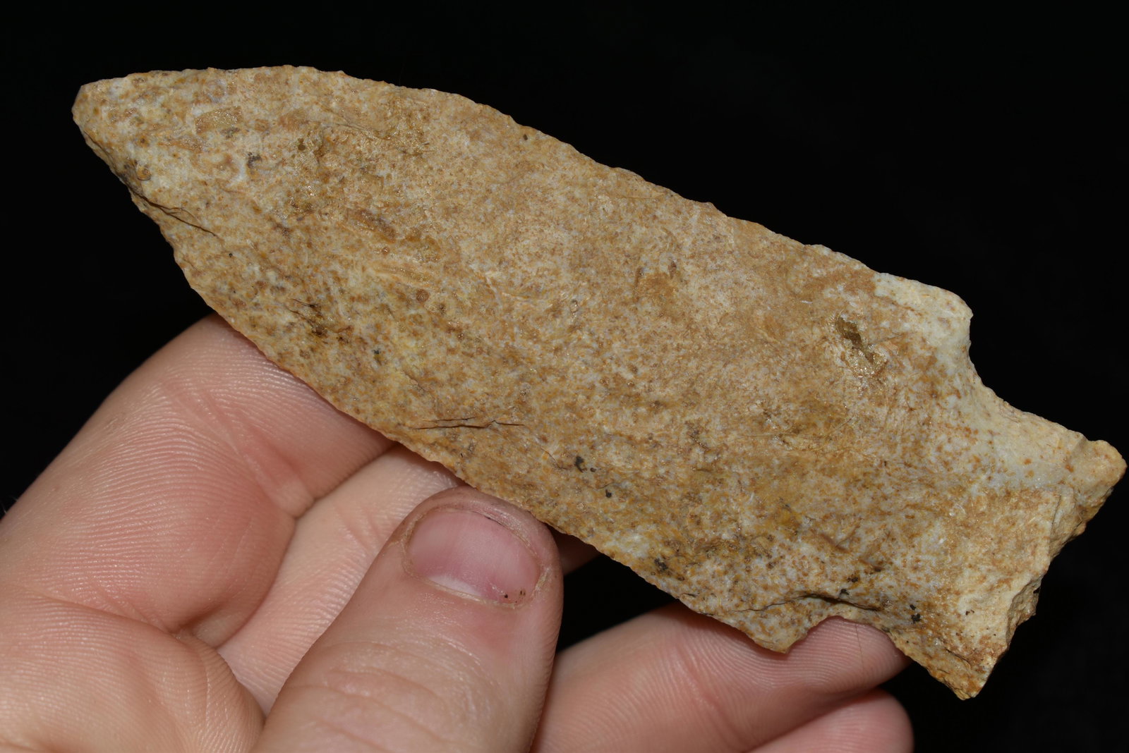 4" Etley Found by Dan Simmons in Lincoln Co., Missouri: 4" Etley Found by Dan Simmons in Lincoln Co., Missouri in the 90's Authentic Native American Artifact