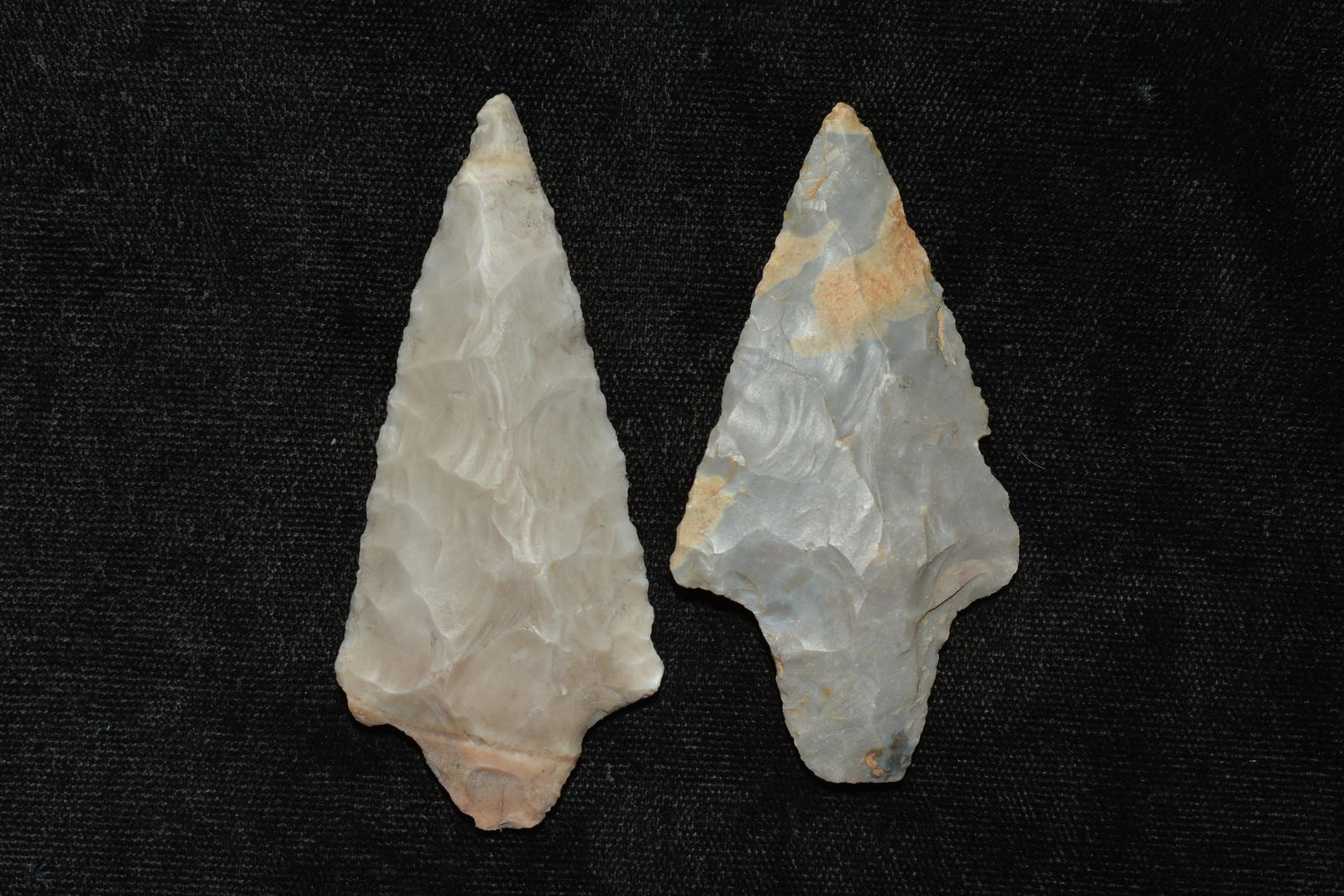 Lot of 2 Gary Points found in Arkansas, Largest (1 of 2)