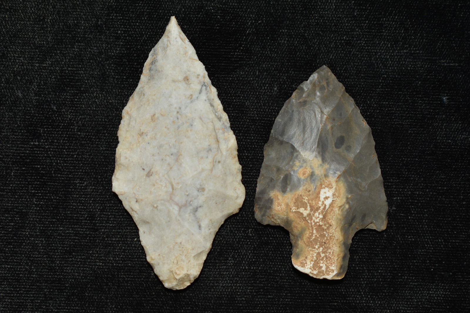 Lot of 2 Gary Points found in Arkansas, Largest (1 of 2)