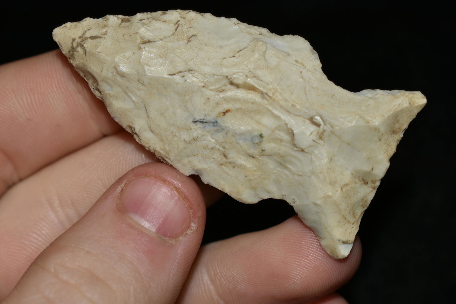 2 1/4" Rice Lobbed Side Notch found in Central Missouri (1 of 4)