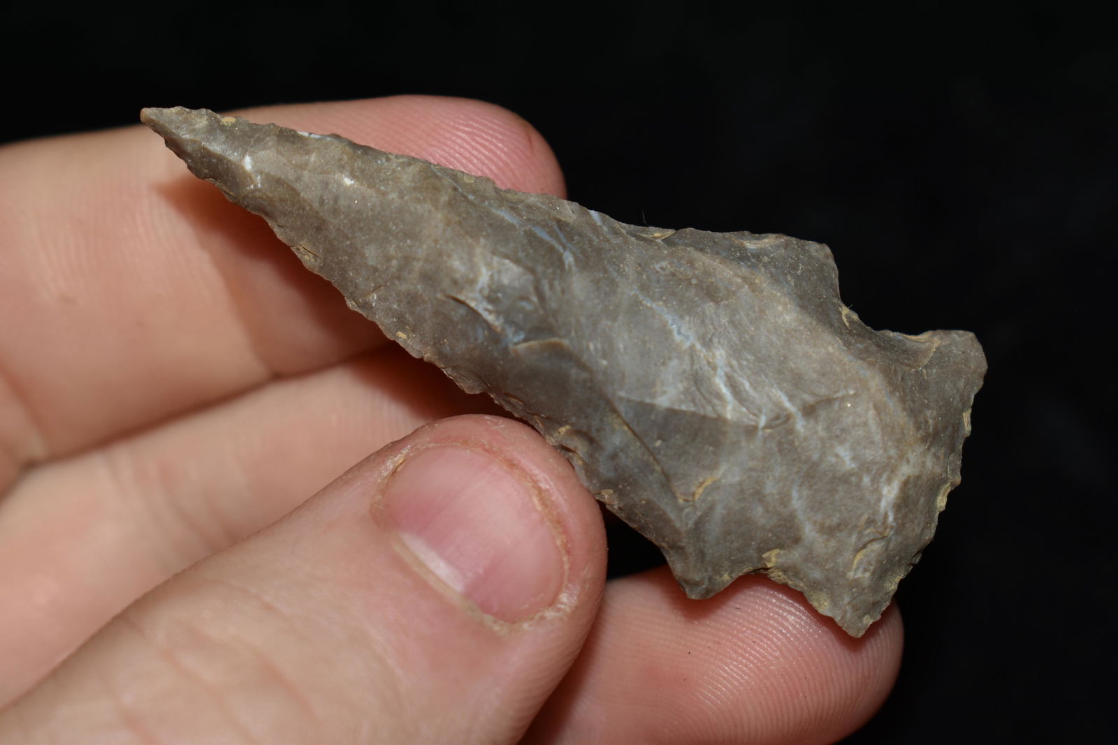 2 1/8" Beveled Archaic Point found in Kentucky (1 of 4)