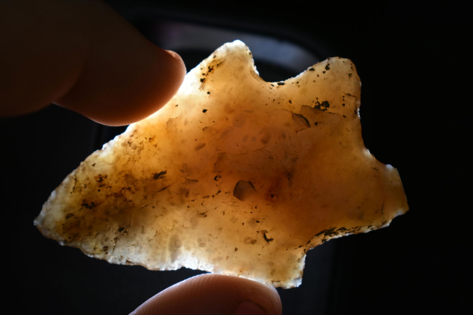 2 1/4" Jackie Stemmed Point found in SE Arkansas (1 of 5)