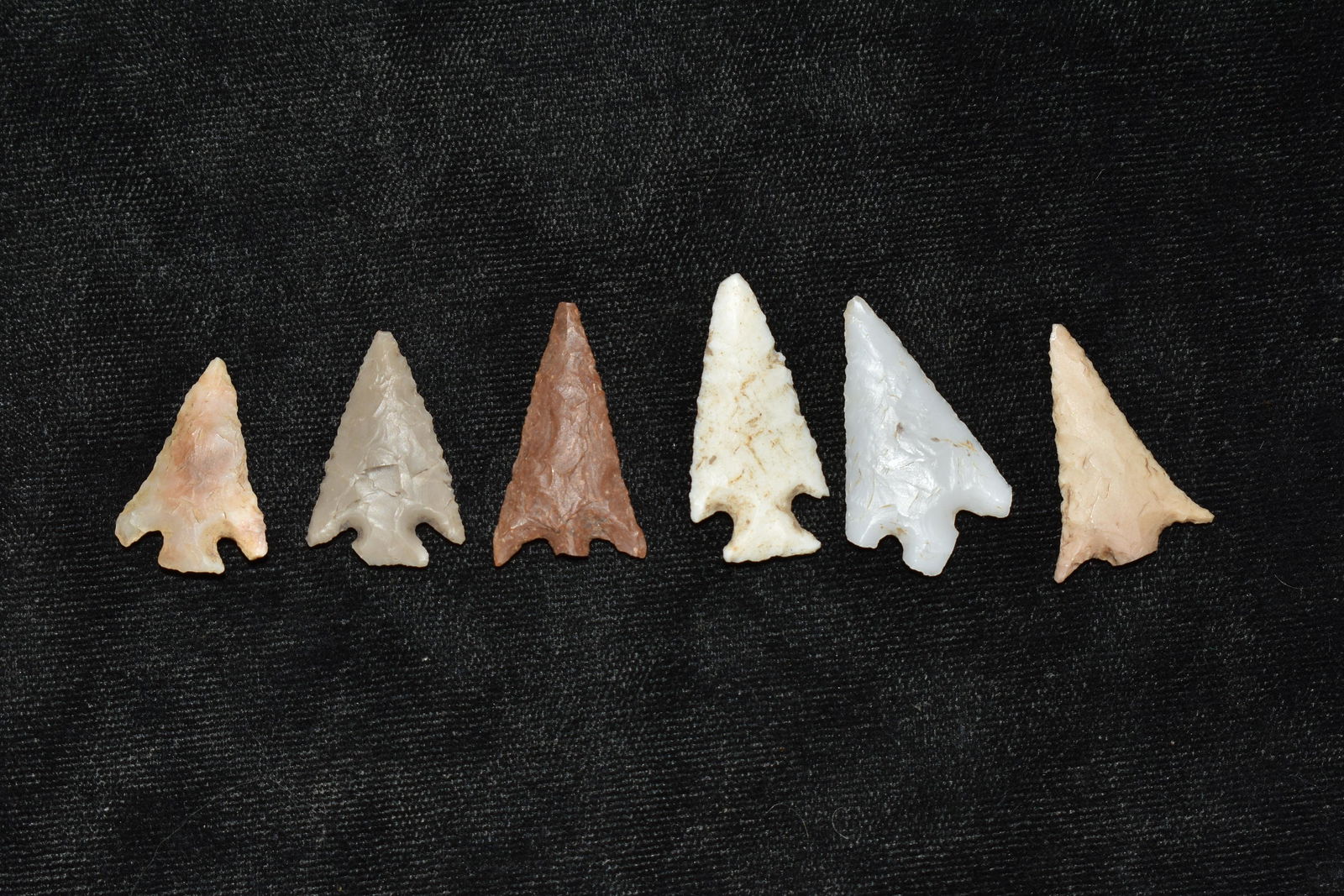 Lot of 6 Arkansas Birdpoints Authentic Native American (1 of 2)