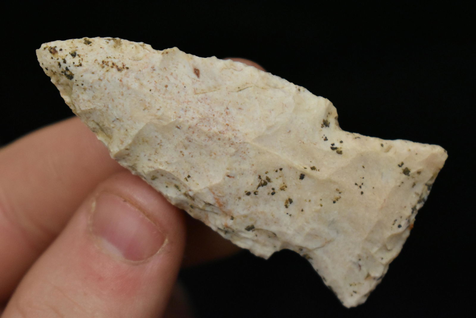 2 1/2" Steuben found by John Steinbaker in Pike Co.,: 2 1/2" Steuben found by John Steinbaker in Pike Co., Illinois Authentic Native American Artifact