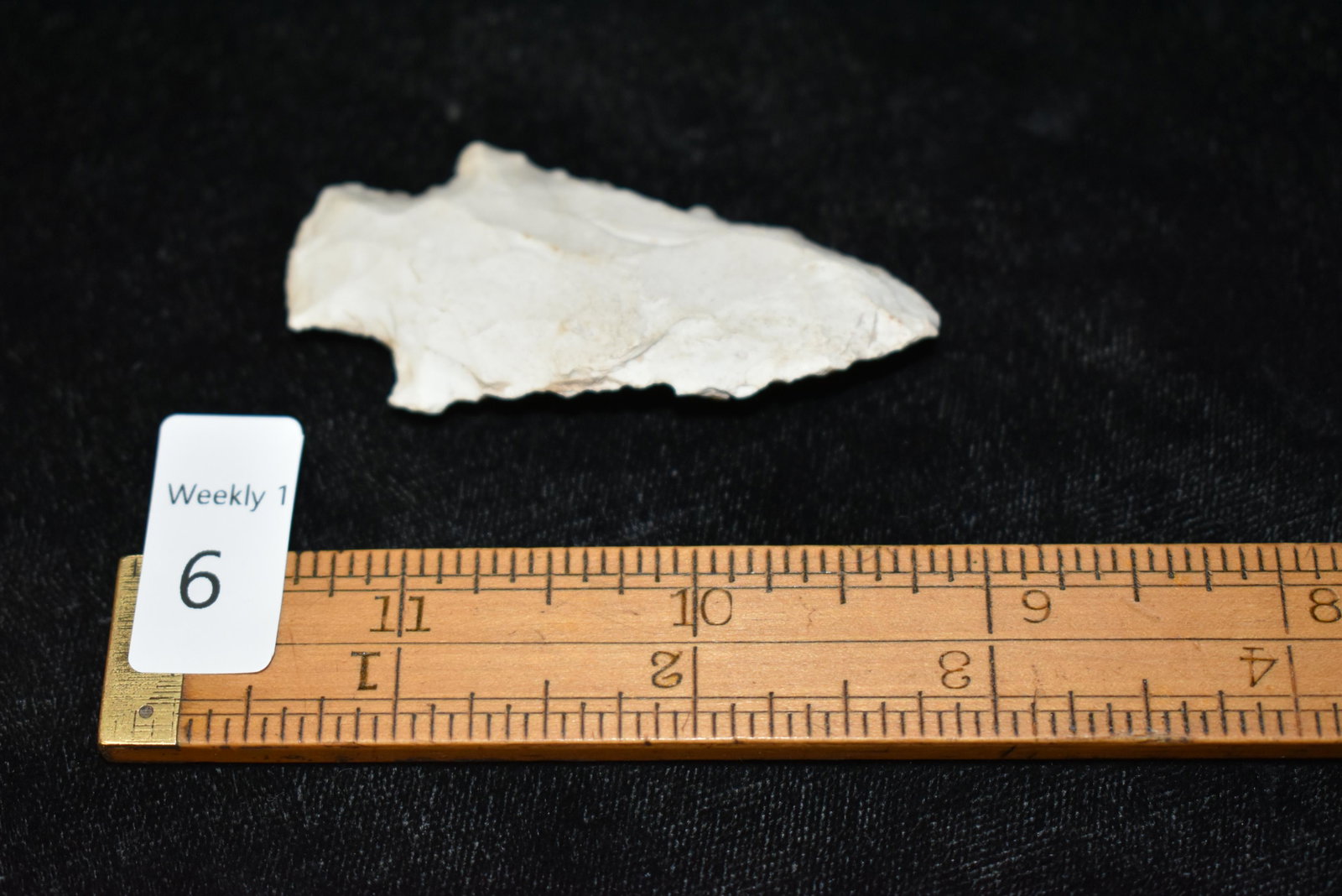 2.5" Hopewell Central IL, Native American Arrowhead: 2.5" Hopewell Central IL, Native American Arrowhead
