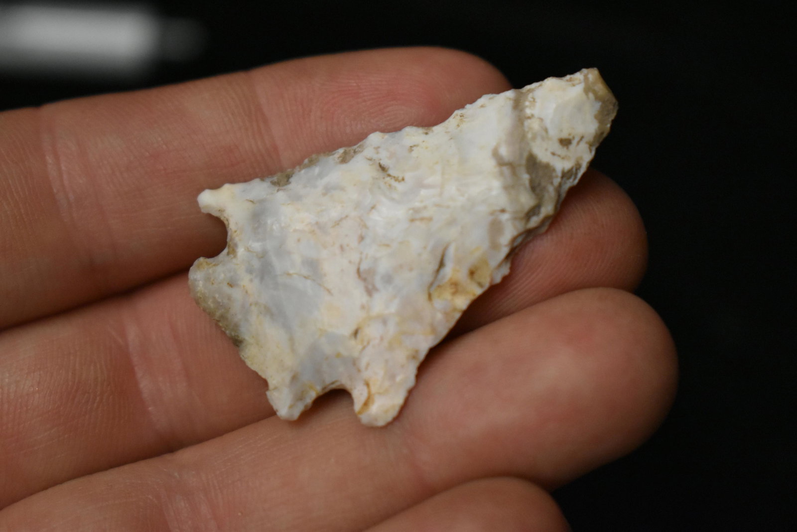 1.75" Mozarkite Stelth Supoer color Central MO, Native: 1.75" Mozarkite Stelth Supoer color Central MO, Native American Arrowhead
