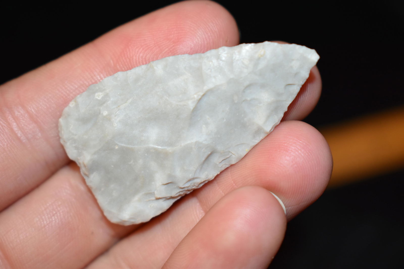 2" Archaic Dart Adams County IL, Native American (1 of 3)