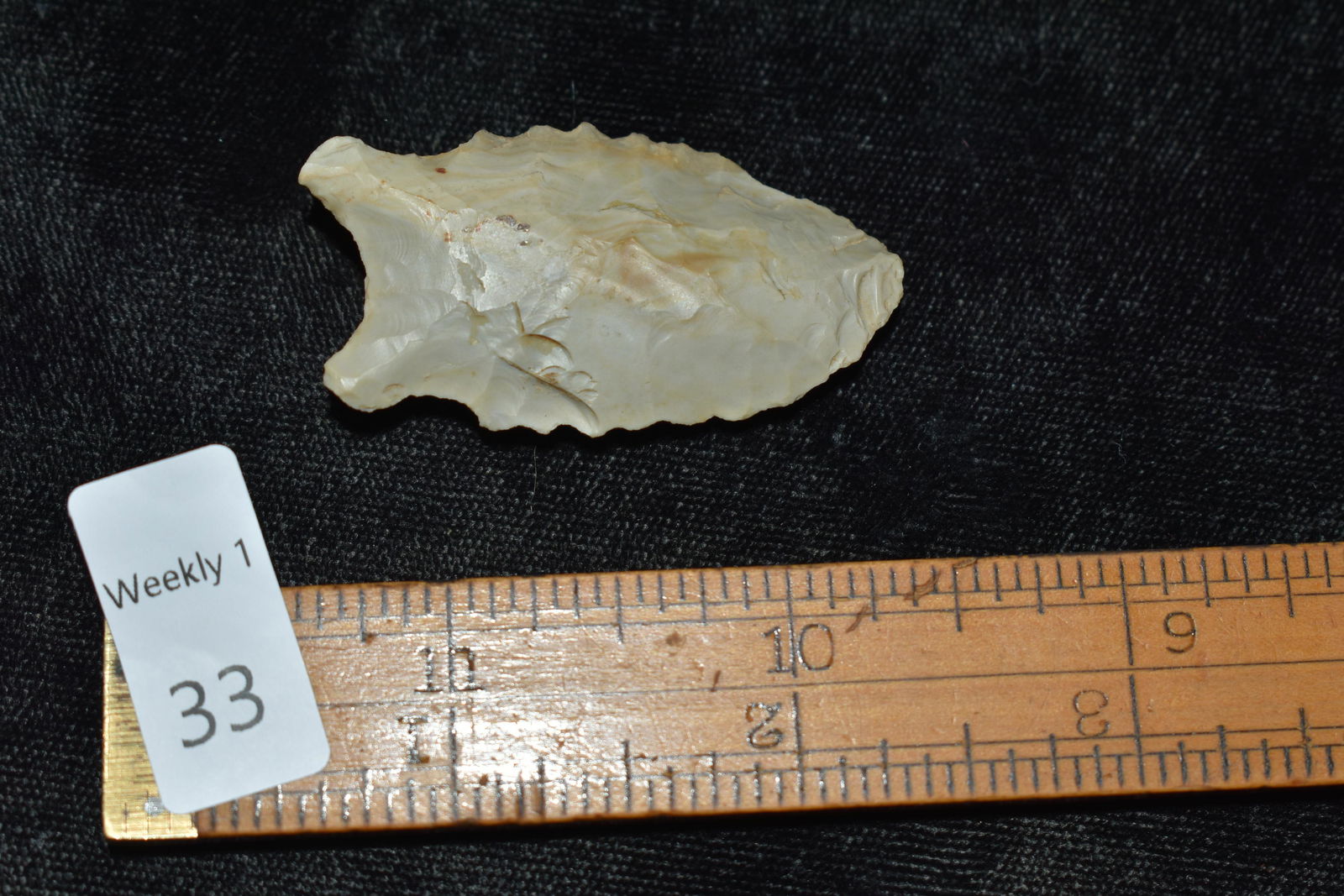 2" Graham Cave Found by Herb Sanders in MO, Native (1 of 3)