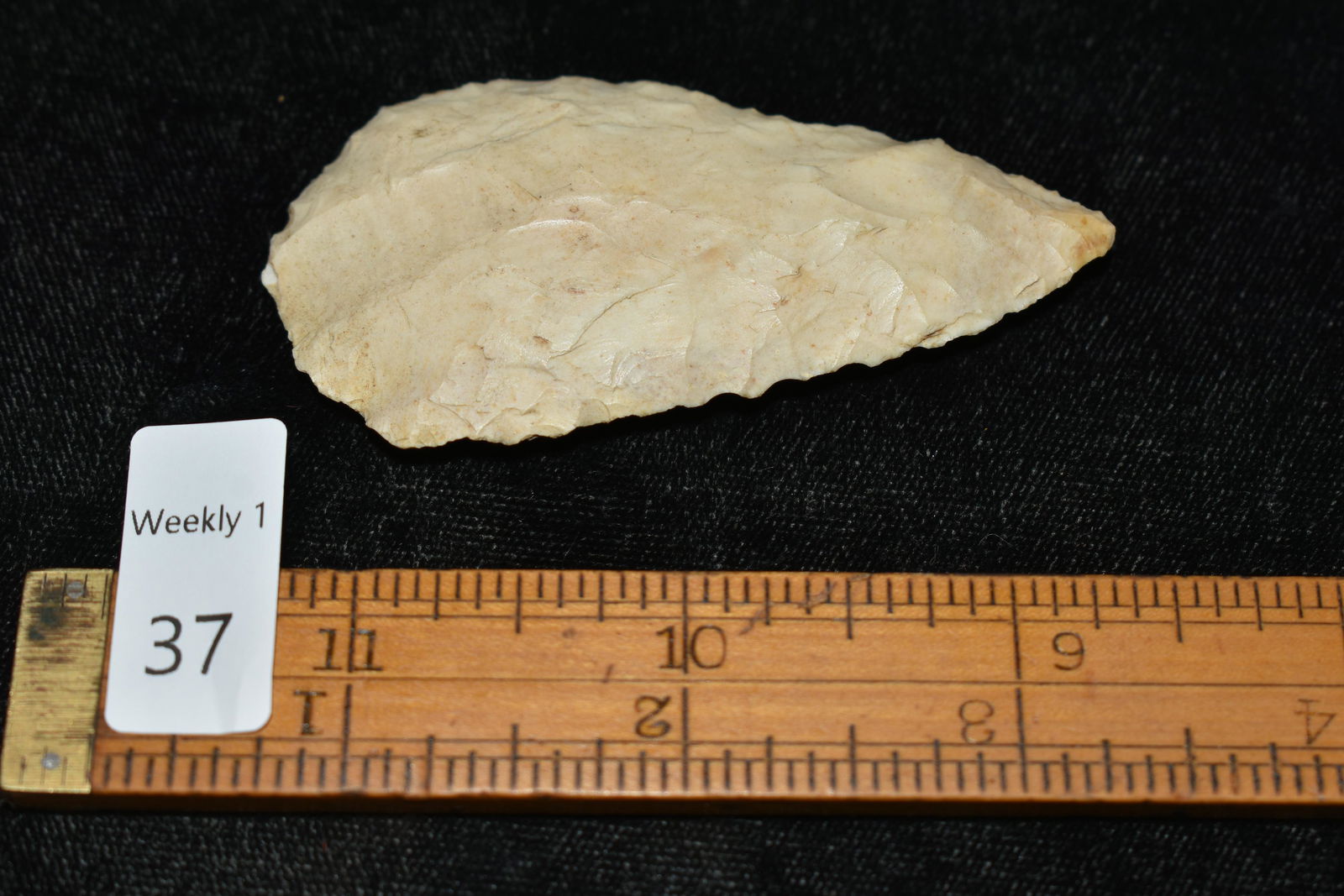 2 3/4" Cobbs Adams County IL, Native American Arrowhead (1 of 3)