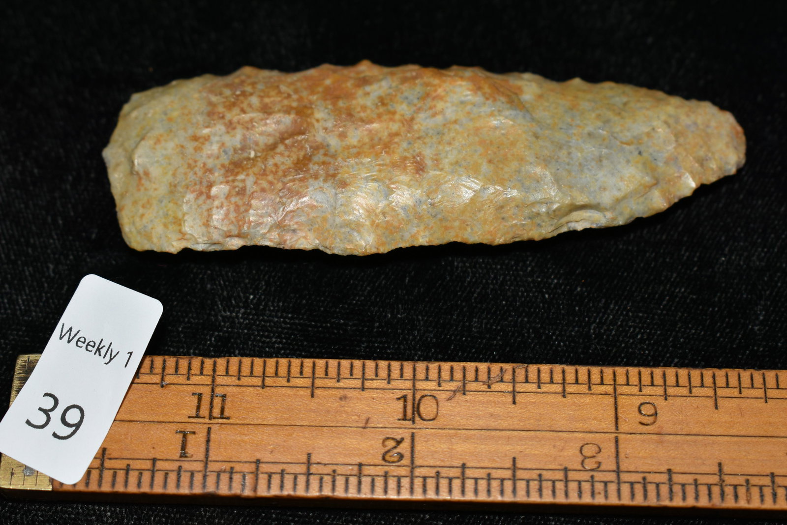 3 1/2" Super River Polish Arcaic Blade, Lewis County (1 of 3)