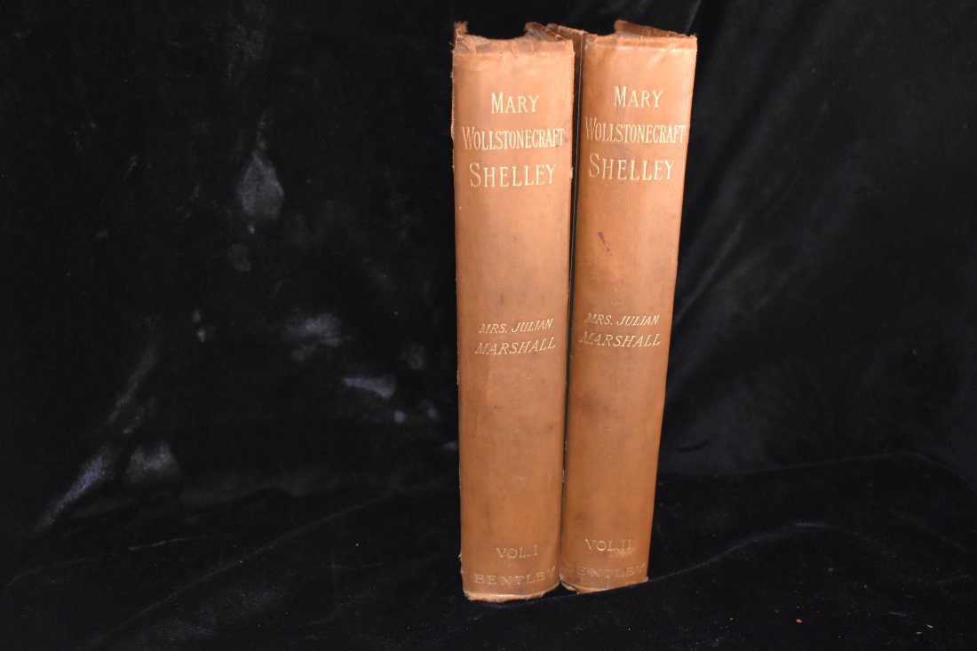 Mary Wollstonecraft Shelley 1889 1st Ed Life and (1 of 3)