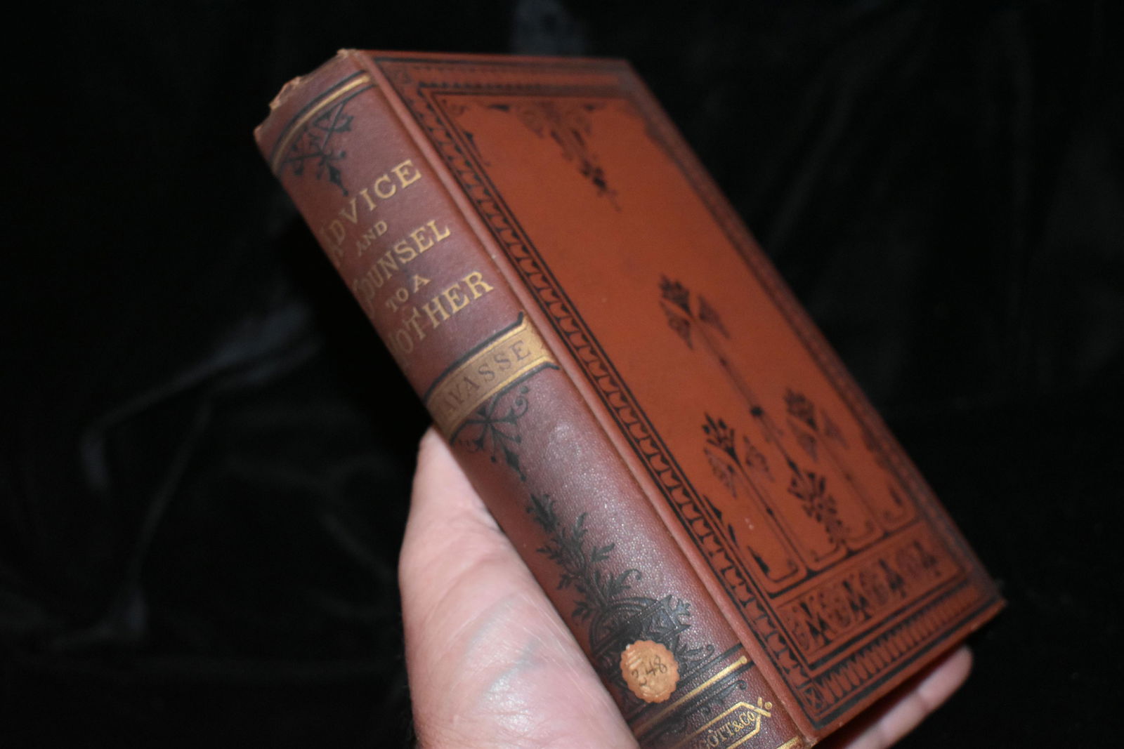 1875 ADVICE TO A MOTHER on the MANAGEMENT OF HER (1 of 3)