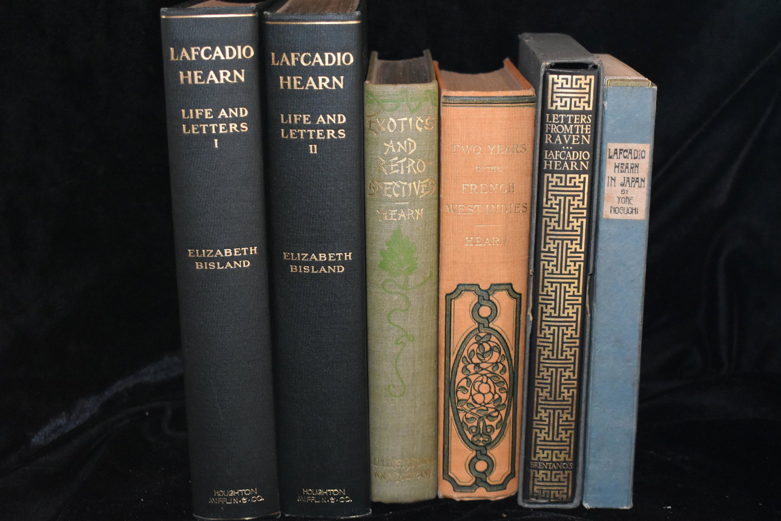6 Antique Books Lafcadio Hearn (1 of 2)