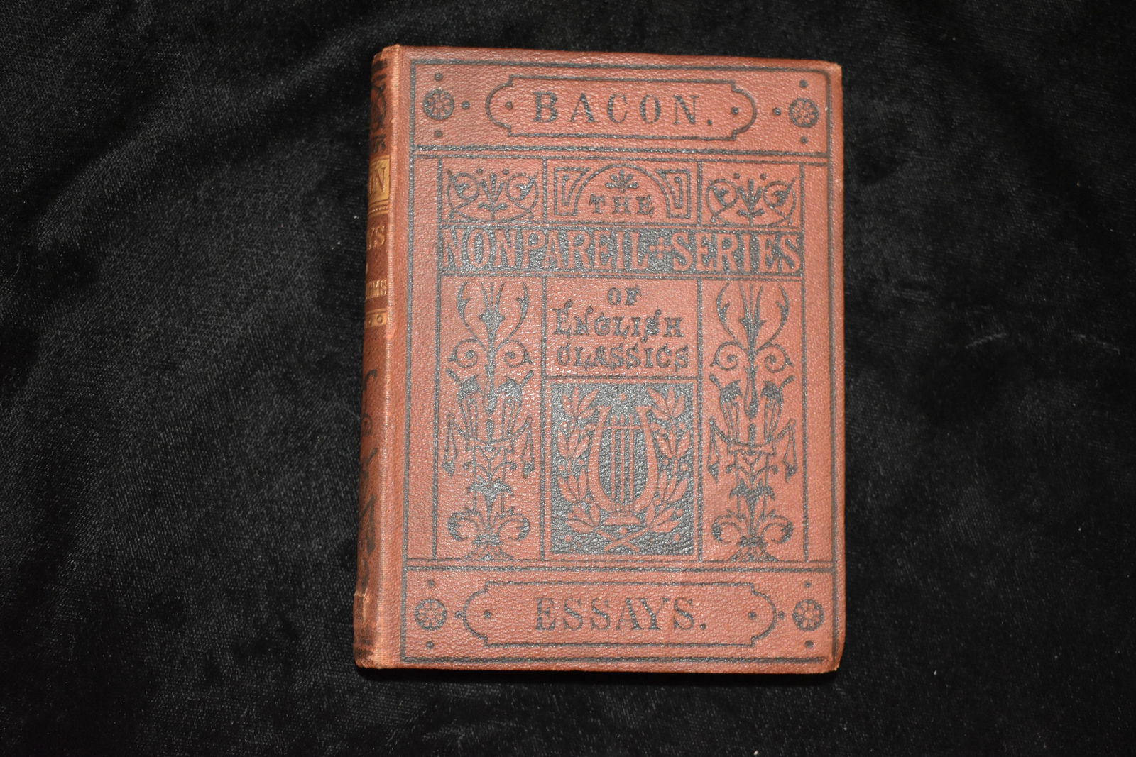 ESSAYS AND APOTHEGHMS by Francis Bacon 1872 (1 of 2)