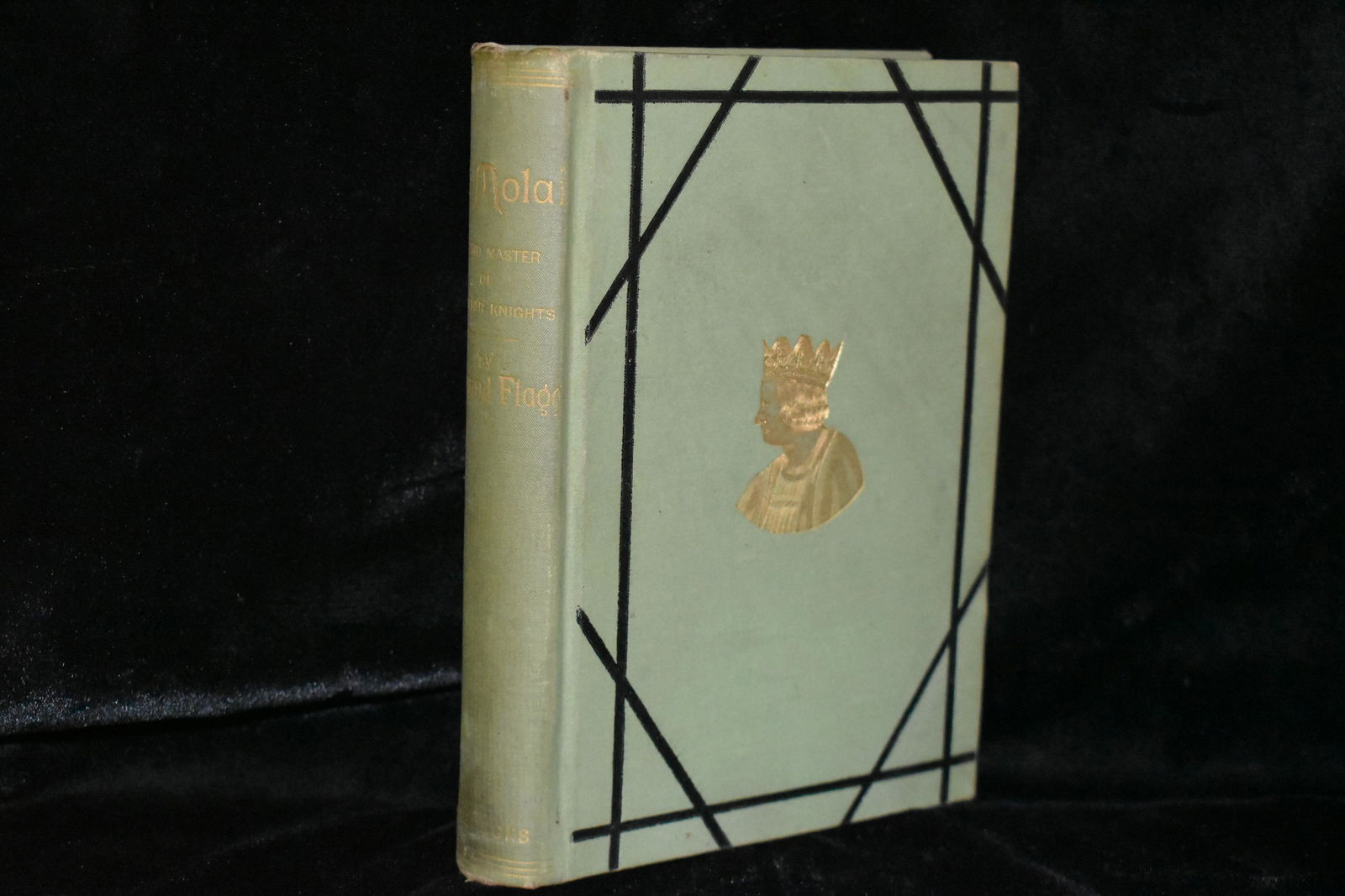 1888 DE MOLAI: TEMPLAR BOOK 1st Ed by Edmund Flagg (1 of 4)