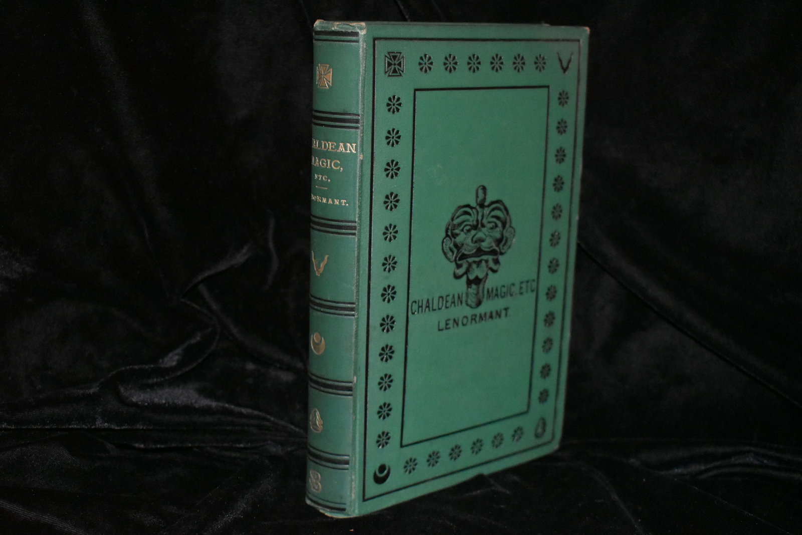 1874 CHALDEAN MAGIC: Its Origin and Development by: 1874 CHALDEAN MAGIC: Its Origin and Development by Francois Lenormant. Published by London: Samuel Bagster and Sons. Magic and Sorcery of the Chaldeans; Chaldean Demonology; Chaldean Amulets and their