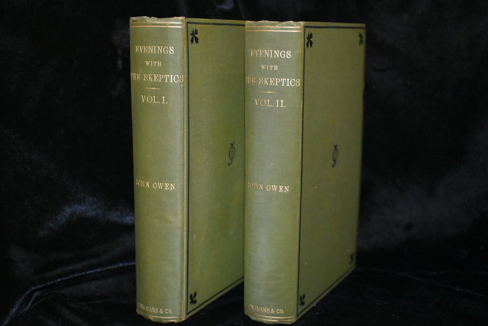 EVENINGS WITH THE SKEPTICS 1881 by John Owen (1 of 3)