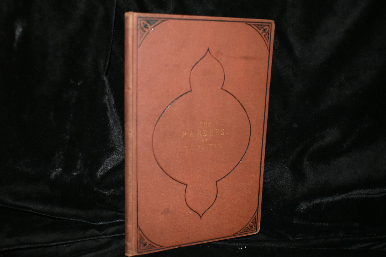 1870 The Parsees by Charles D. Poston 1st Ed. Signed (1 of 5)