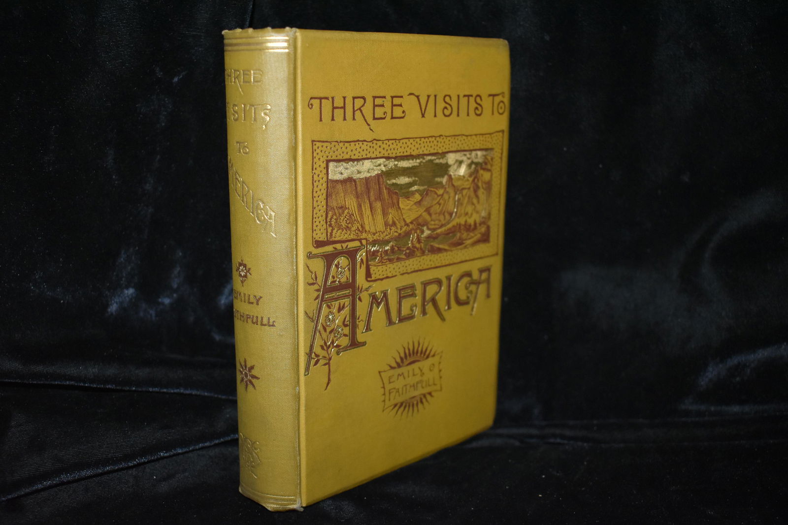 Three Visits to America 1884 1st Ed Faithfull, Emily (1 of 6)