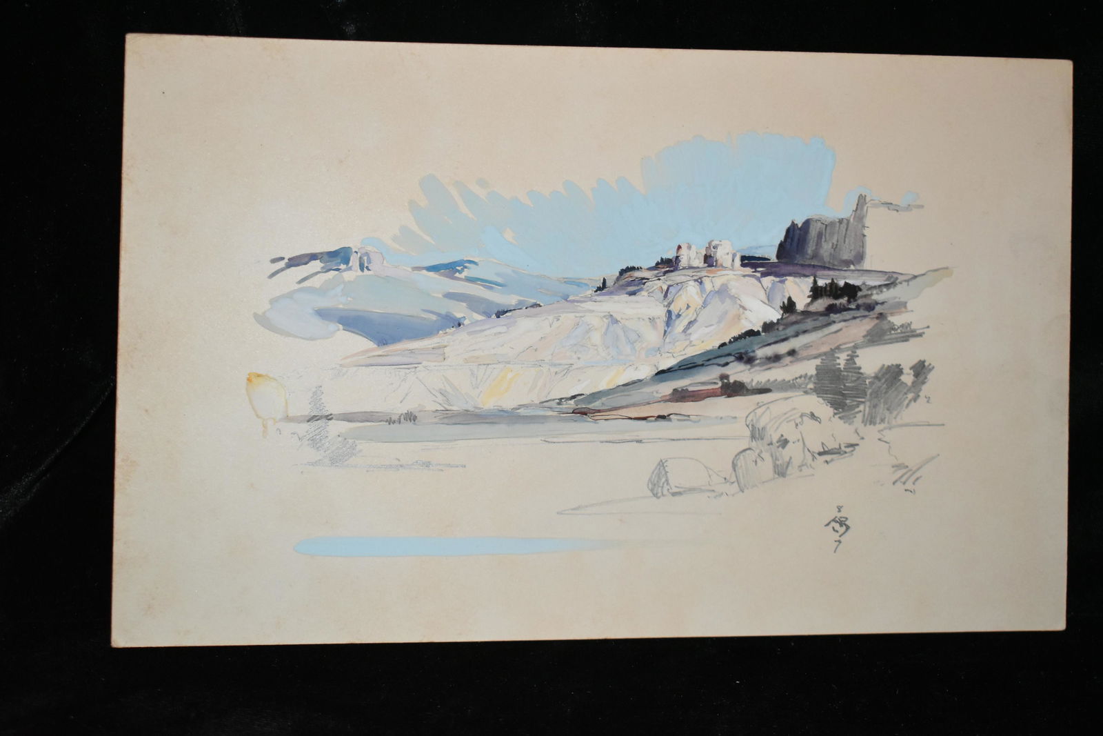 Early HENRY JOSEPH BREUER Painting 1887 (1 of 8)