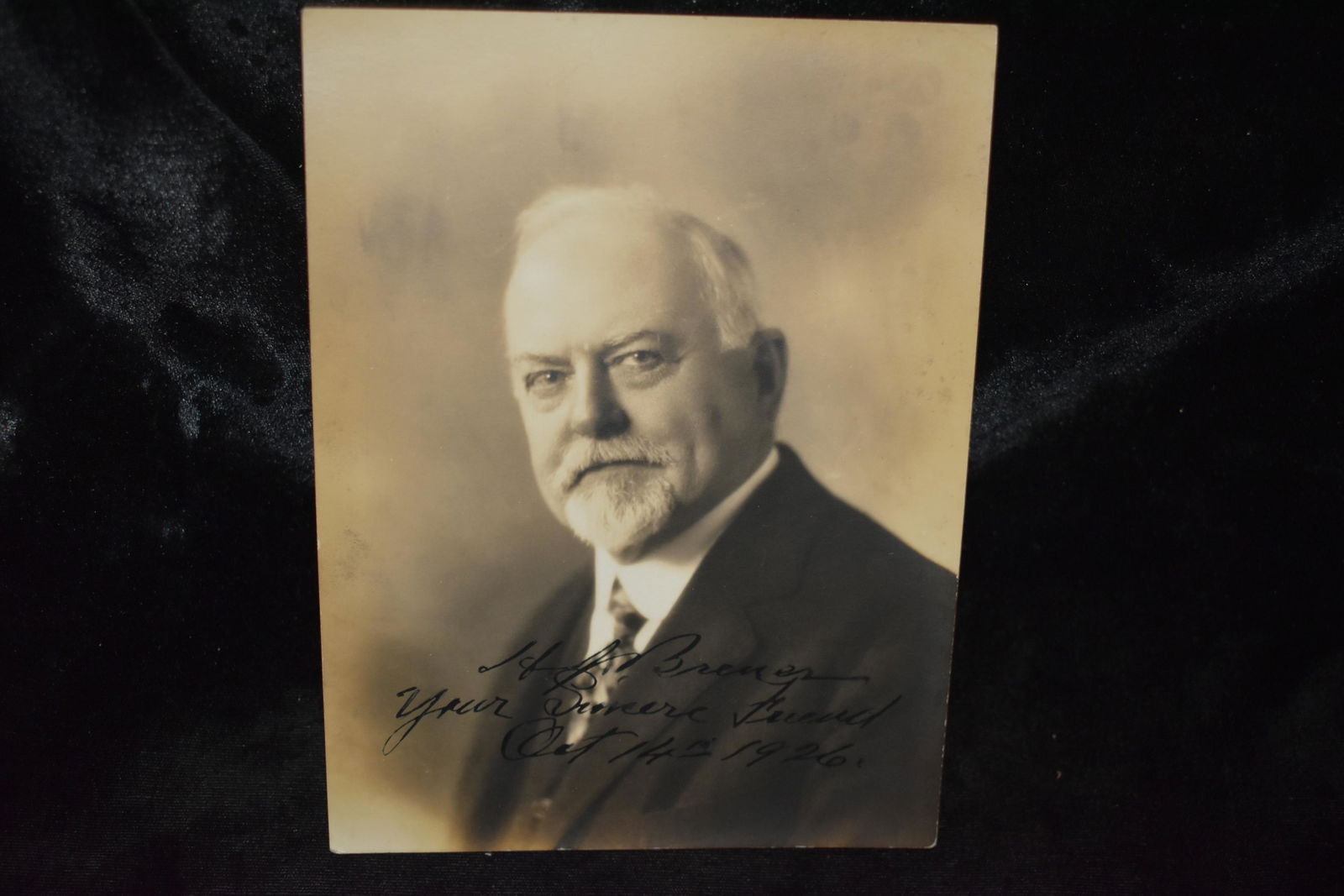 HENRY JOSEPH BREUER Signed 1926 Photograph (1 of 3)
