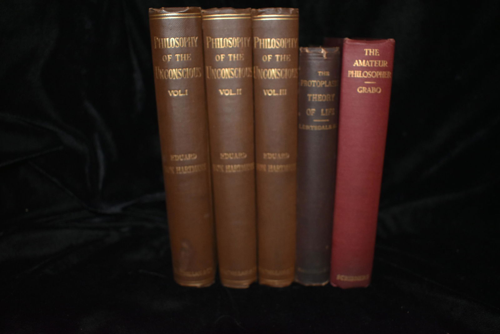 5 Antique Philosophy Books 1800's (1 of 5)