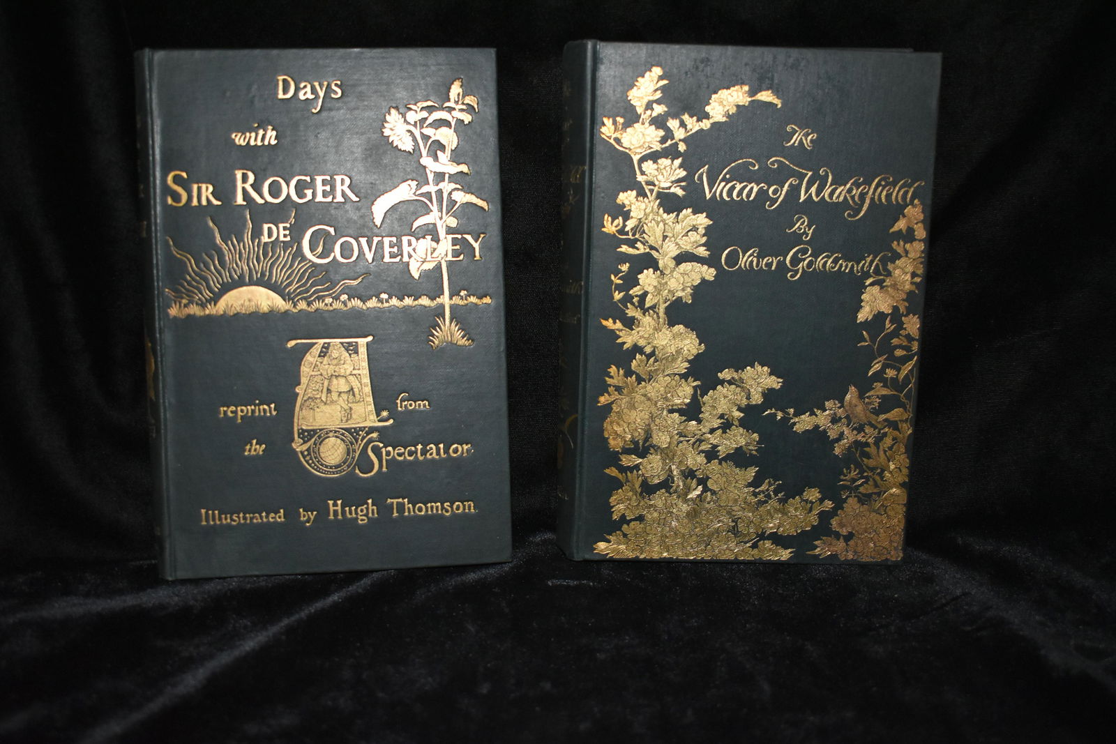 2 1890's Books with alot of Gold (1 of 12)