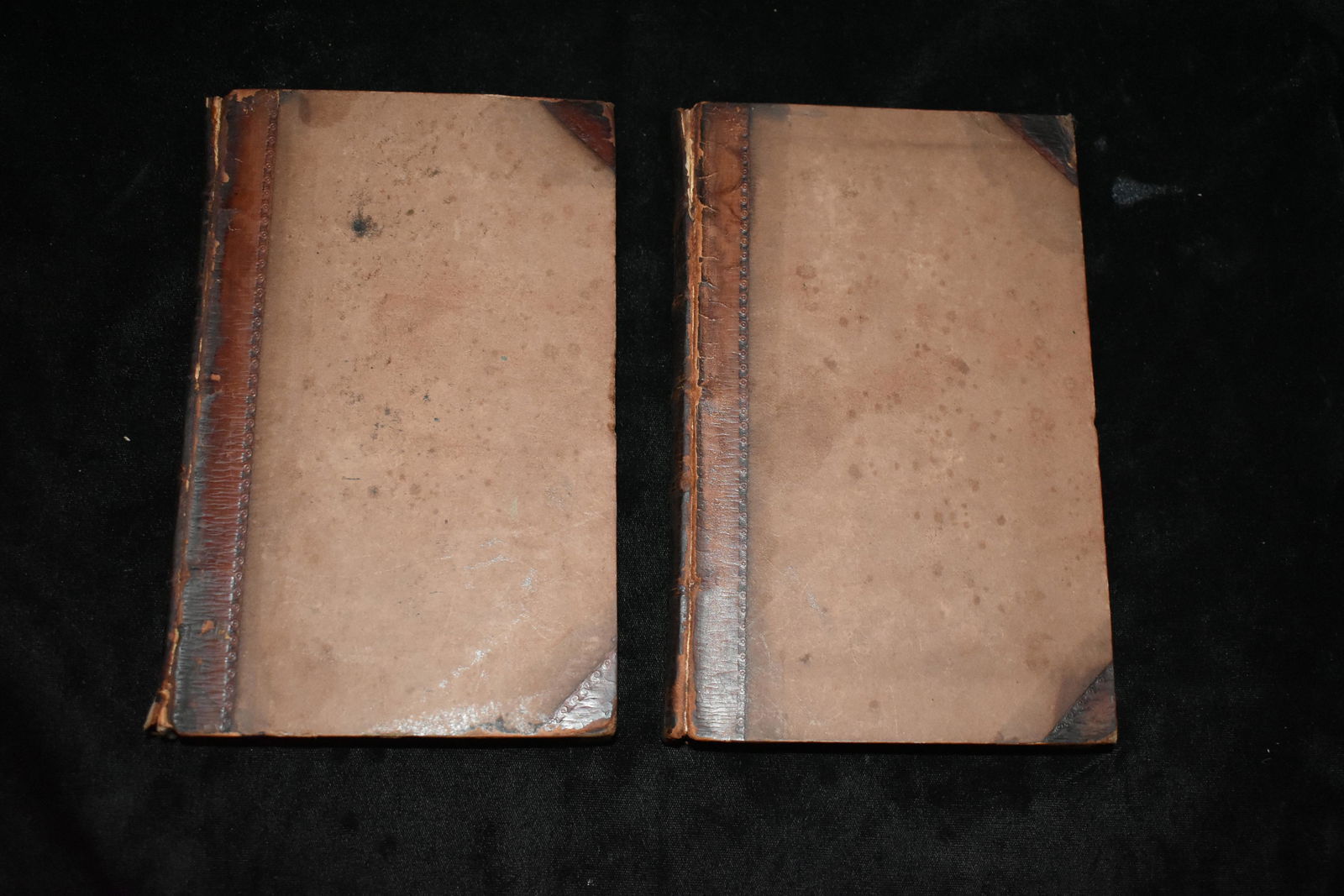 Memoirs of the Life of Agrippina 1811: Memoirs of the life of Agrippina, the wife of Germanicus by Elizabeth Hamilton. London, Printed for J. Walker 1811. 2 Volume set. Publishers original hardback in half leather. Overall good condition.