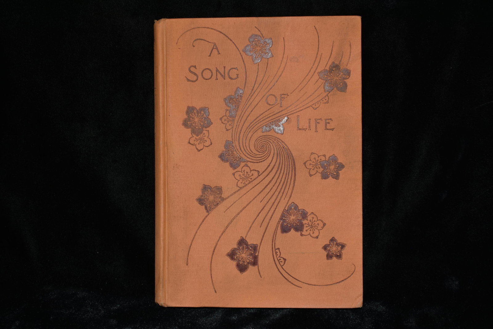 A Song of Life 1891 1st Ed: A Song of Life by Margaret Warner Morley. Published by Chicago : A.C. McClurg & Co. 1891. 1st Edition Original Publishers Peach Cloth with red embossed print. Good Condition. Cover has some fading. 15