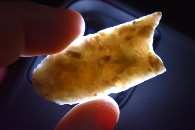 1 7/8" Fluted Clovis found in SE Missouri Authentic (1 of 5)