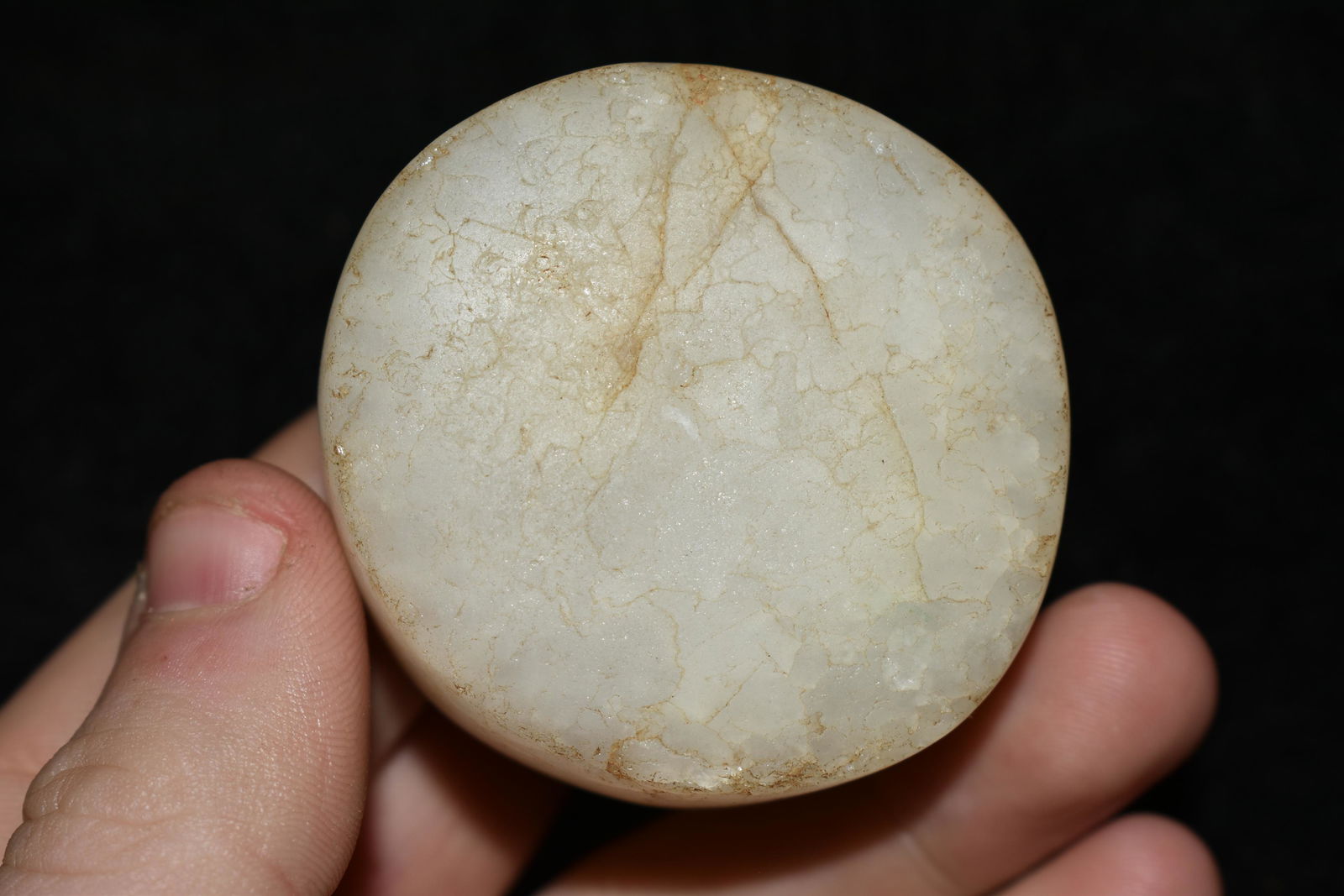 2" Quartzite Neolithic Discoidal, Africa (1 of 5)