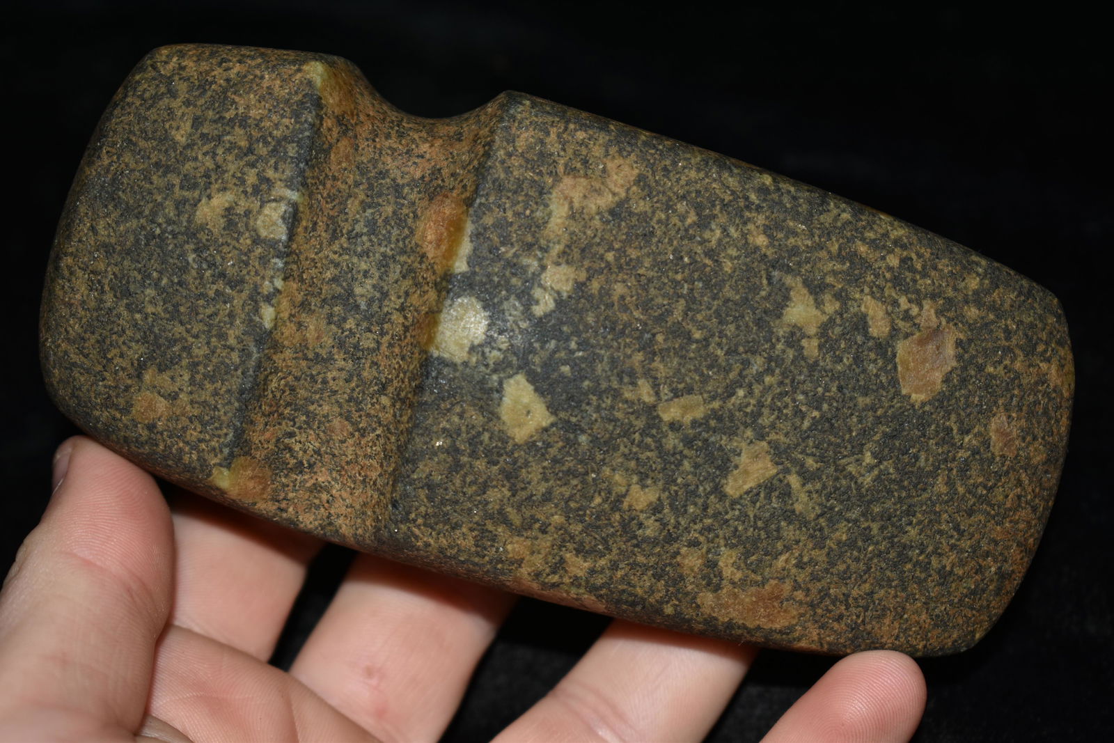 5 1/4" 3/4" Porphyry Axe found in Saline Co., Missouri, (1 of 6)