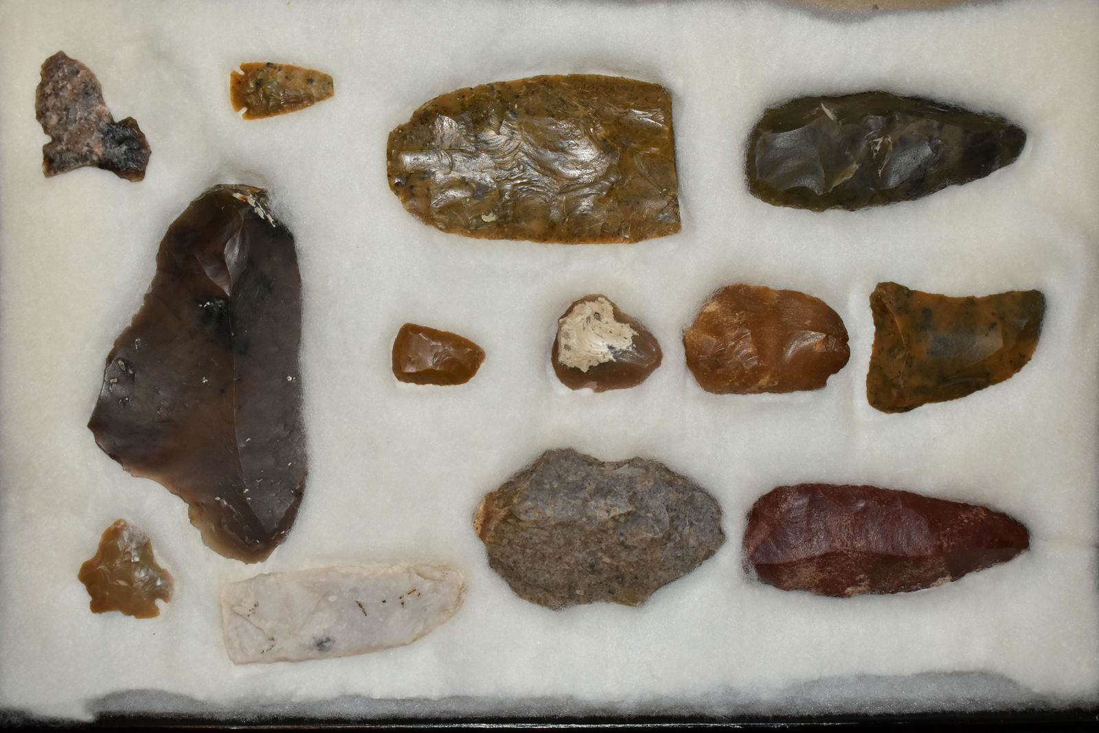 Lot of 13 Thumb Scrapers/Blades Personal Find of Col. P (1 of 2)