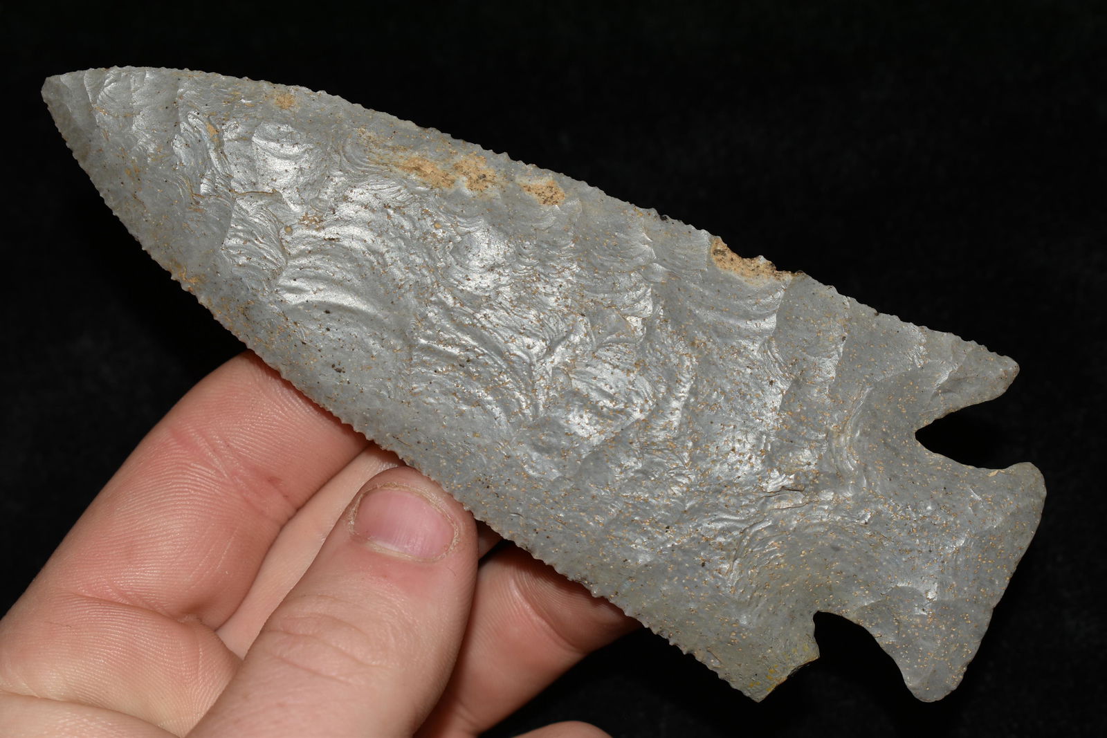 Pictured in 1967, 5 1/8" Hardin found in Metalfe Co. KY (1 of 7)