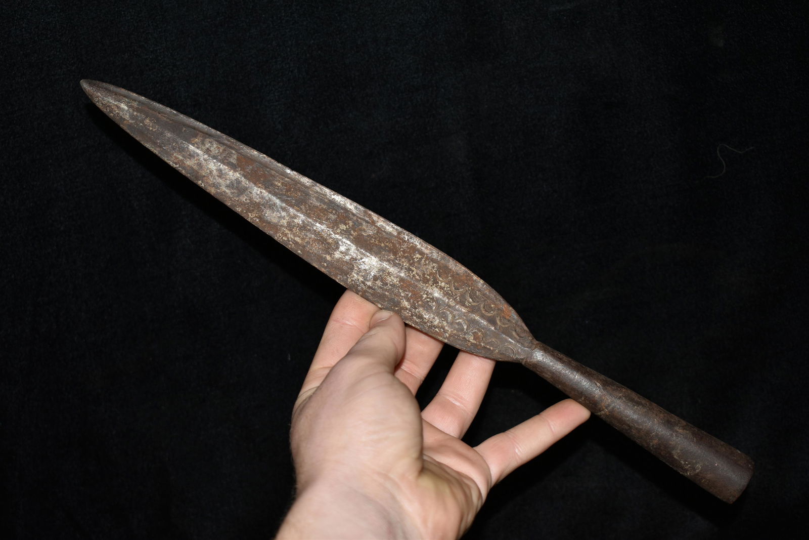 13" African Iron Spear (1 of 4)