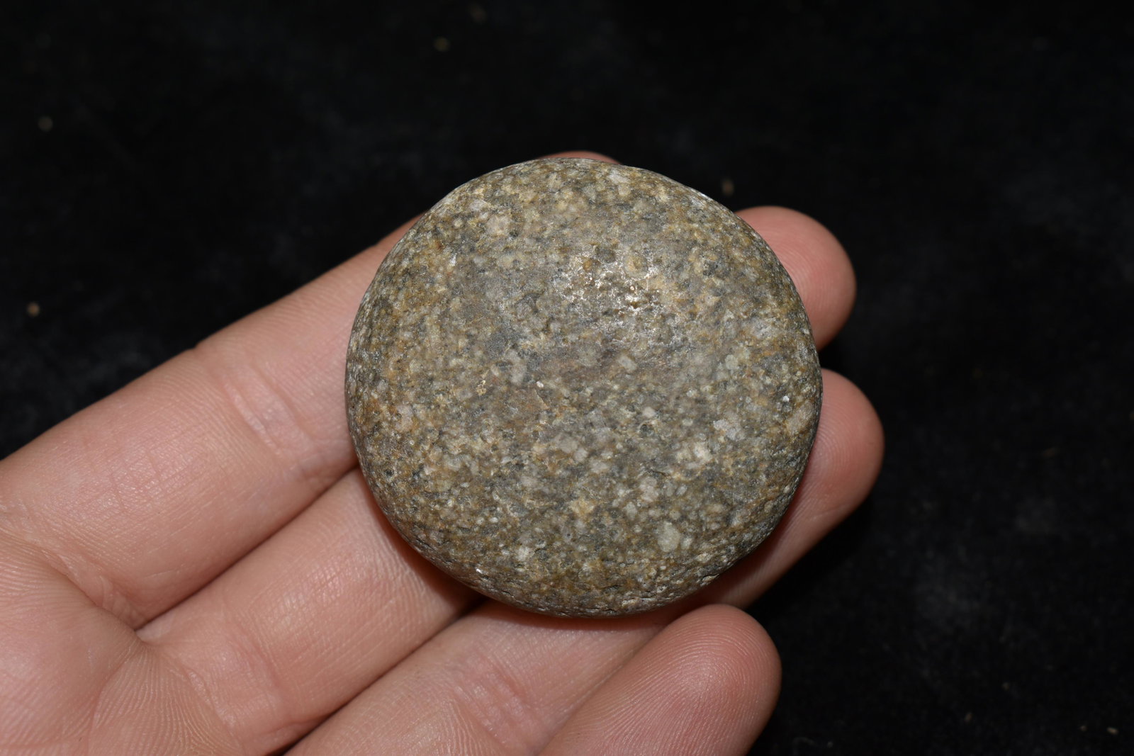 1 3/4" Biscuit Discoidle, Native American Artifacts: 1 3/4" Biscuit Discoidle, Native American Artifacts